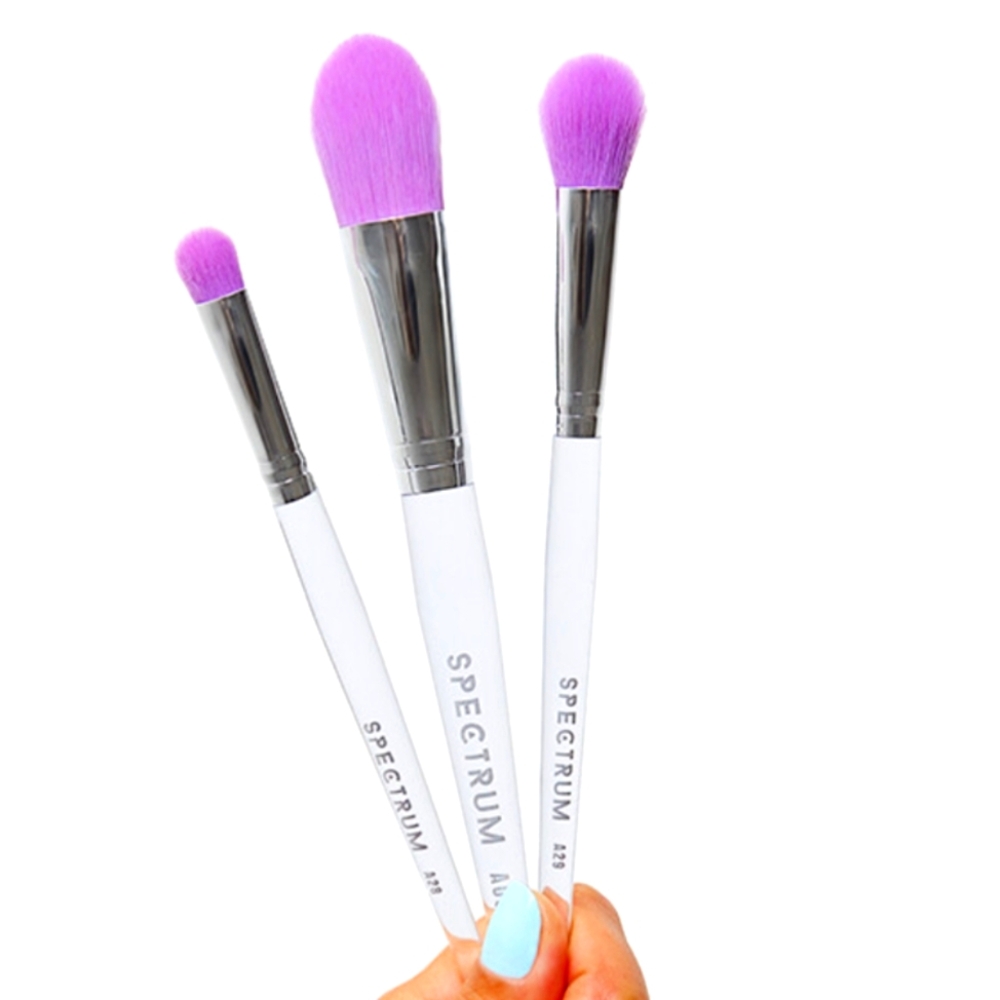 5/75$ SPECTRUM COLLECTIVES 3 Piece Brush Club Face Set